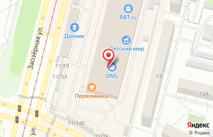 Магазин обуви Belwest на Заозёрной улице на карте