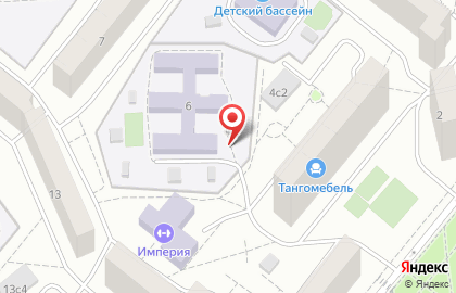 Школа им. маршала авиации А.Е. Голованова Марьино на Марьино на карте