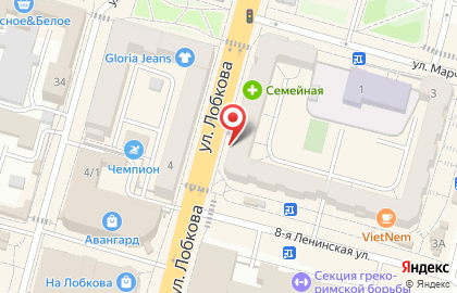 Салон связи МегаФон в Омске на карте
