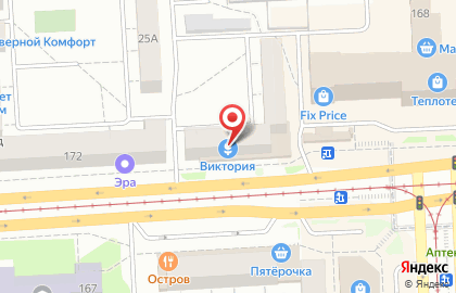 Аптека Планета Здоровья в Челябинске на карте