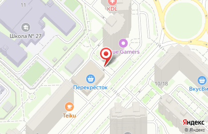 Супермаркет Виктория в Москве на карте