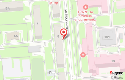Отдел полиции Ленинский №7 на площади Карла Маркса на карте