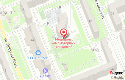 Продовольственный магазин Славянский в Кировском районе на карте