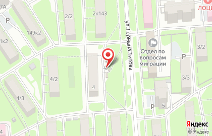 Екатерина на улице Титова на карте