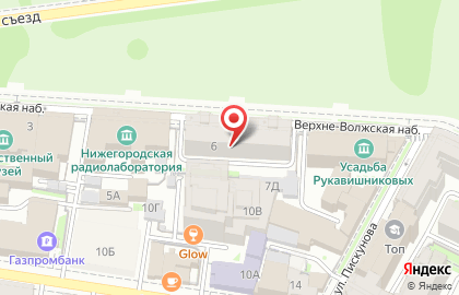Клаустрофобия в Нижегородском районе на карте