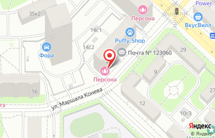 Салон красоты Персона в Москве на карте