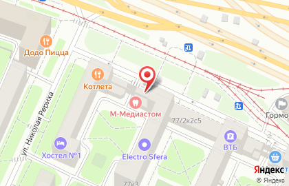 Супермаркет Дикси на Ленинградском проспекте на карте