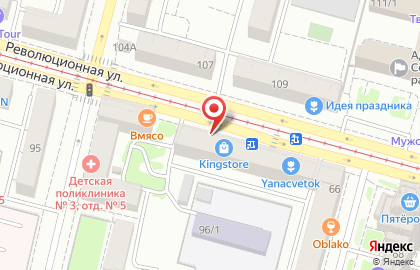 Интернет-магазин зоотоваров Petshop.ru на Революционной улице на карте
