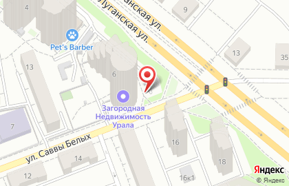Типография Люкс на Луганской улице на карте