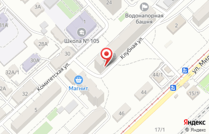 Волгоградский техникум железнодорожного транспорта Досугово-образовательный центр на карте