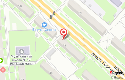 Салон-парикмахерская в Нижнем Новгороде на карте