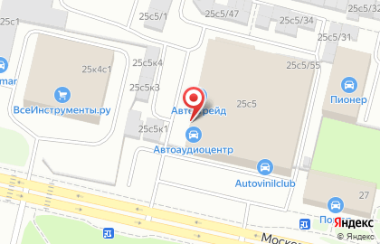 Автоаудиоцентр Автоаудиоцентр на Московском проспекте на карте