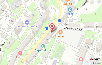 Семейная аптека на улице Крыгина, 15 на карте
