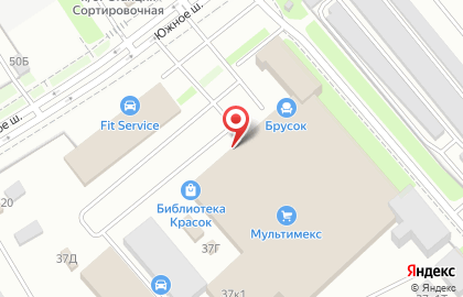 Компания красок, декора и колеровки АЛЬТ-Икс в Фрунзенском районе на карте