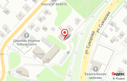 Бизнес-Актив в Кировском районе на карте
