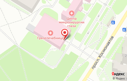 Ухтинская физиотерапевтическая поликлиника в Сыктывкаре на карте