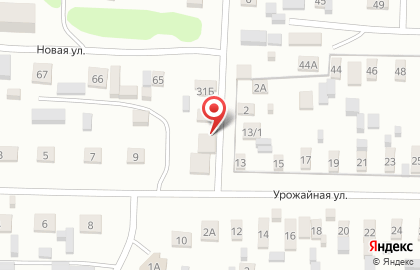 Магазин продуктов на Урожайной улице на карте