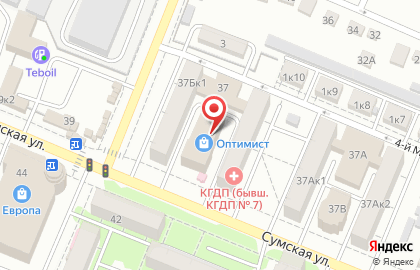 Китайские телефоны, ИП Новокшенов К.К. на Сумской улице на карте