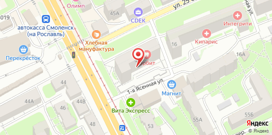 Стоматологическая клиника Орбит на карте