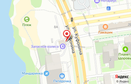 Служба доставки еды King Box на карте