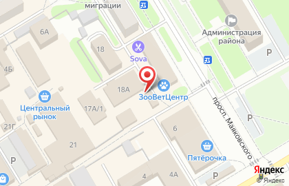 Шиномонтажная мастерская на Комсомольском проспекте на карте