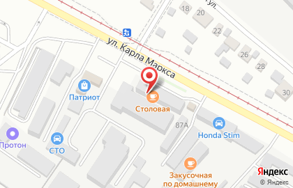 Байкал-АвтоТрак-Сервис на улице Карла Маркса на карте