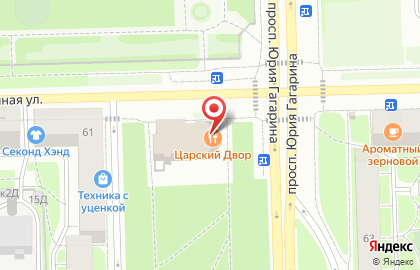 Ресторан Царский двор в Московском районе на карте