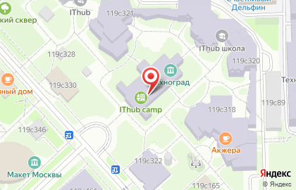 IThub camp на карте