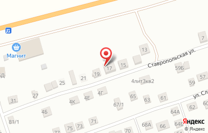 Компания по изготовлению памятников на Ставропольской улице на карте