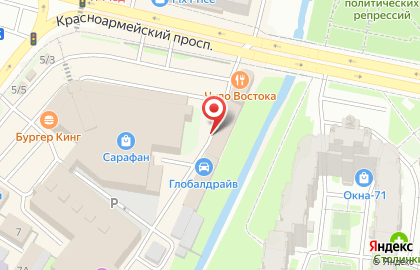 Чипак на Путейской улице на карте