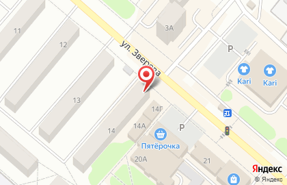 Магазин Тройка в Красноярске на карте
