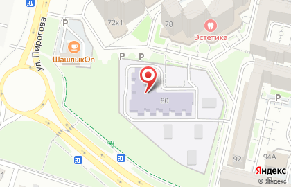 Детский сад №85 на улице Пирогова на карте