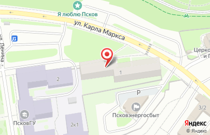 Магазин Сантехника в Пскове на карте