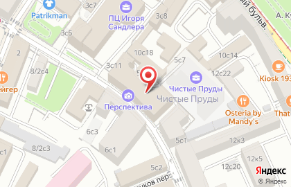 Компания МодульТехСтрой в Потаповском переулке на карте