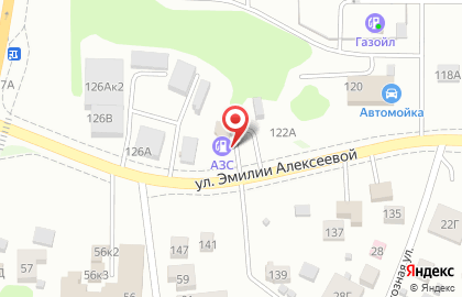 Магазин-сервис zavGar на улице Эмилии Алексеевой на карте