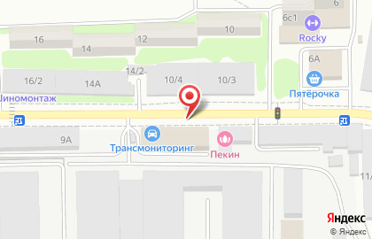 Компания ПИР на Каширской улице на карте