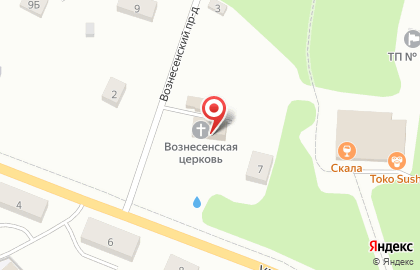 Церковь Вознесения Господня в Вознесенском проезде на карте