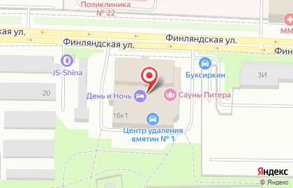 Петроэлектросбыт, ООО на Финляндской улице на карте