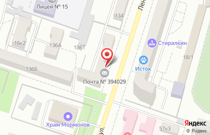 Салон мебели Миг на Ленинградской улице на карте