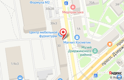 Компания Мастер Дом в Дзержинском районе на карте
