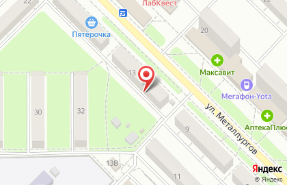 Ассорти-экспресс на улице Металлургов на карте