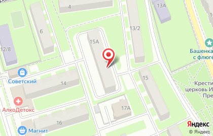 Компания по продаже недвижимости Мегаполис-Сервис на улице Дзержинского на карте