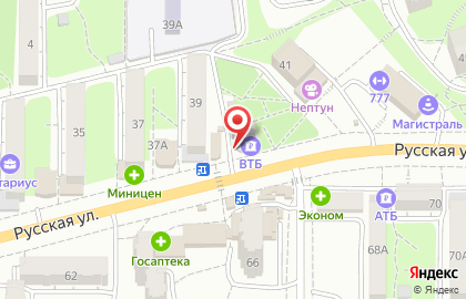 Клуб красоты Galeo на Русской улице на карте