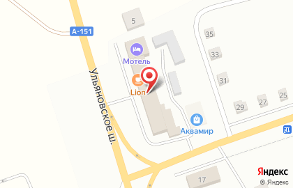 Мотель в Чебоксарах на карте