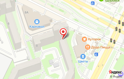 Кафе БарБарис в Мотовилихинском районе на карте