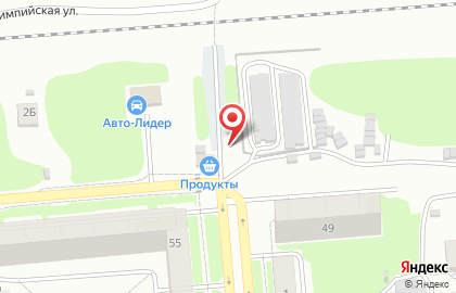 Продовольственный магазин Шайба на улице Невельского на карте
