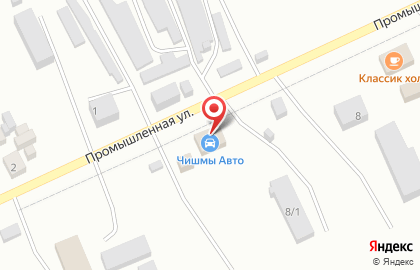 Магазин автозапчастей LiveCar на Промышленной улице на карте