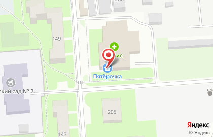 Супермаркет Пятёрочка в Санкт-Петербурге на карте