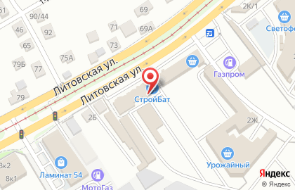 Магазин в Курске на карте