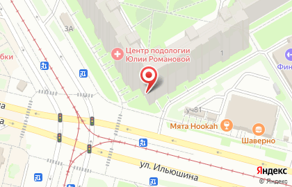 Ортопедический салон Система Здоровья на проспекте Авиаконструкторов на карте